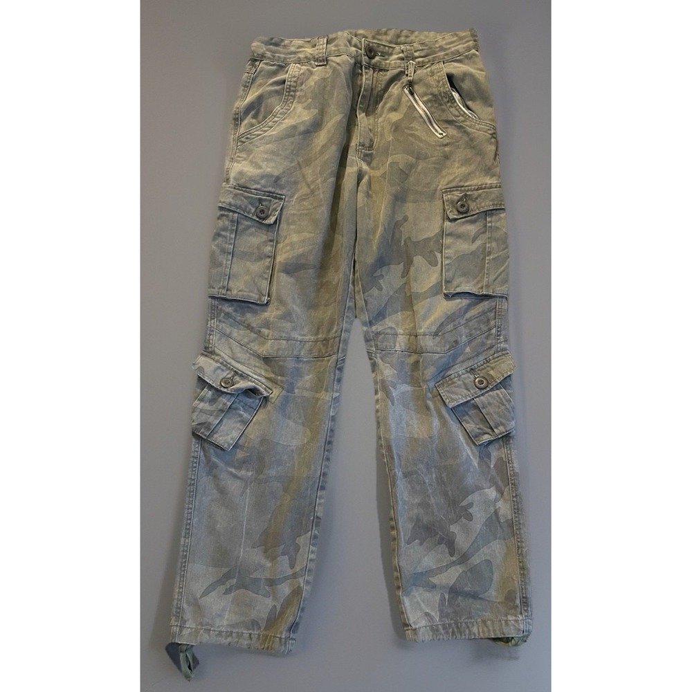 Must Way Cargo Pants Tactical Outdoor Hunting Streetwear Camouflage 34x29 JBHS
